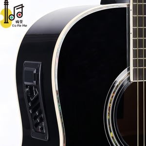<span class=keywords><strong>Guitare</strong></span> <span class=keywords><strong>semi</strong></span>-<span class=keywords><strong>acoustique</strong></span> de 40 pouces pour l'enseignement des instruments de musique aux enfants, 5 couleurs, logo personnalisé en gros, haute qualité - Product Image 4