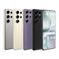Smartphone Baru Original S26 Ultra 2025 16GB+1TB Dual SIM Layar AMOLED 4K 120Hz Melengkung Kamera Belakang 108MP Buka Kunci Wajah Android 15 5G 65W