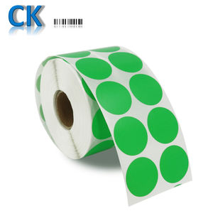 Coditeck Neuer Benutzerdefinierter Farb-Barcode-Etikettendrucker Rund 1000 Stück Papier Selbstklebend Andere Teile - Product Image 3