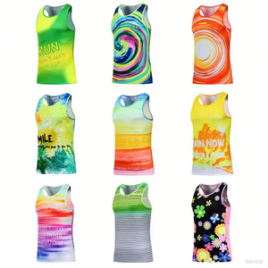 Quick Dry Sports Blank Distressed Sublimation Printing Camisetas Pour Hommes Team Event <span class=keywords><strong>Trail</strong></span> Running Camisetas - Product Image 5