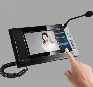 Ruang keamanan mengelola XC-9031NV pusat perintah semua dalam satu: panggilan Video HD 5 pesta, PoE, interkom Offline, kamera 13MP, panggilan video - Product Image 1