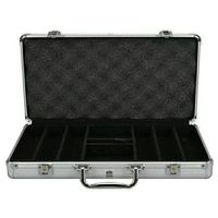 Élégant nouveau personnalisable 300/500/1000 Texas Poker coque en alliage d'aluminium étui de rangement élégant et antichoc en aluminium