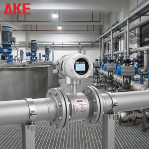 デジタル水液パルス式<span class=keywords><strong>4</strong></span>-20mA RS485電磁流量計 ステンレス鋼製 精度±0.5% DN20-DN600 - Product Image 2