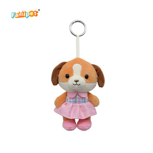 Famipet Fabricant Grossiste Personnalisé Nouveau Design Kawaii <span class=keywords><strong>Animaux</strong></span> en Peluche Porte-clés Pendentif Breloque de Sac à Dos Jouet - Product Image 6