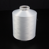 Fils DTY en Polyester blanc, 150d/96F/2 n, pour tressage de tissus