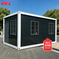 Maisonnette Modulaire Contemporaine, Mini-Maison Portable, Bâtiment Préfabriqué, Aménagement Personnalisé, Casa Contenedor, Maison Conteneur Démontable