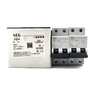 Disjoncteur miniature AEG Elfa / E92 MCB 1P 2P 3P 4P Courbes B/C/D 6A-63A 400V AC Protection contre les surcharges et les courts-circuits Interrupteur à air