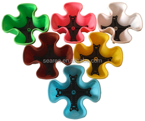 Vente en gros de jardinières empilables en plastique par les fabricants pour la plantation de fleurs herbacées fraises jardins verticaux - Product Image 5
