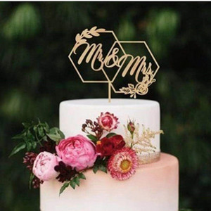 Torta Topper Sposi Topper Per Torta Nuziale In Legno - Decorazione Mr