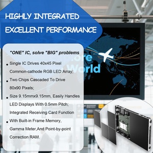 P0.9 p1.25 trong nhà cố định COB LED Video tường màn hình quảng cáo 600x337.5 mét thương mại LED màn hình hiển thị cho quảng cáo - Product Image 2