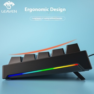 Groothandel Cyaan As 61 Sleutel Dual Color Rgb Bedraad Mechanisch Toetsenbord Nieuwe <span class=keywords><strong>Computer</strong></span> Laptop Spel Met Spuitgieten <span class=keywords><strong>Effect</strong></span> - Product Image 4