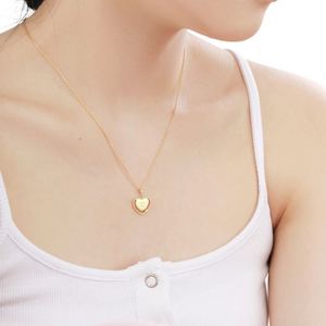 Collar Dylam de Rodio Chapado en Oro de 18K y Plata S925 con Circonita 5A para Mujer, Collar con Colgante de Corazón, Regalos de Joyería para Mujeres, Mamás y Niñas - Product Image 3