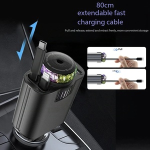 Cargador de Coche con Difusor de Aromaterapia, Carga Súper Rápida 5 en 1, Ajuste Giratorio Universal para Todos los Modelos - Product Image 3