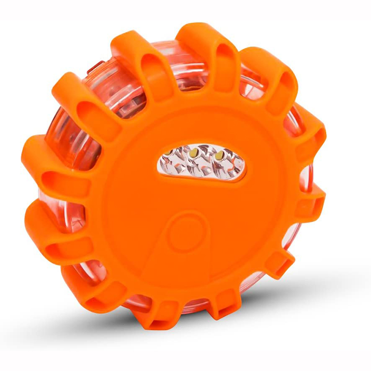 Мигающий сигнальный фонарь, аварийный дисковый маячок, дорожный сигнальный фонарь, безопасный СВЕТОДИОДНЫЙ дорожный фонарь, комплект фонарей