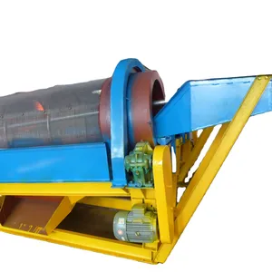 sand vibrating separator screen stone separator mobile vibrating trommel screen machine