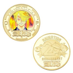 Nuova Moneta Commemorativa <span class=keywords><strong>One</strong></span> <span class=keywords><strong>Piece</strong></span> Luffy e Chopper in Metallo da Collezione - Product Image 3