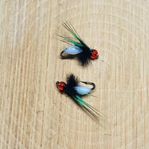 Kit de pêche à la mouche pour la pêche à la mouche, équipement fait main avec banderoles sec et humide, assortiment de bars, truites - Product Image 2