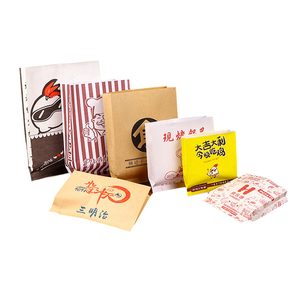 Bolsa de Papel Triangular Personalizada con Doble Abertura, Resistente al Aceite y a la Grasa, para Pan, Waffles, Hamburguesas, Sándwiches y Donuts - Product Image 5