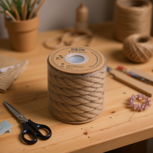 Corda di lino Iln 20 mm x 2,2 m per artigianato e decorazioni - Product Image 3