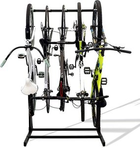 Organisateur de rangement domestique personnalisé, support vertical pour vélos, support horizontal réglable pour vélos de garage, support pour vélos <span class=keywords><strong>d</strong></span>'<span class=keywords><strong>appartement</strong></span> - Product Image 2