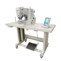 Machine à coudre automatique 430D pour points de barretage, informatisée, pour vêtements, point de chaînette BRO, moteur, panneau tactile en métal, nouvelle, pour usage domestique