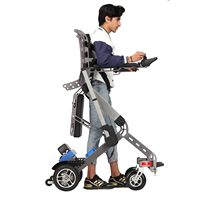 Nouvel équipement de robot de rééducation pour la rééducation des membres inférieurs et la correction de la démarche: marcheur à assistance électrique