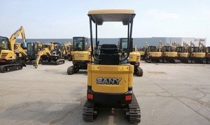 SANY SY16C SY215C SY60C-9 engins de terrassement 1 tonnes 6 tonnes mini pelle sur chenilles avec moins d'heures - Product Image 2