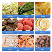 OCEAN Prix du lyophilisateur de bonbons Machine de lyophilisation de lait Machine de lyophilisation de viande