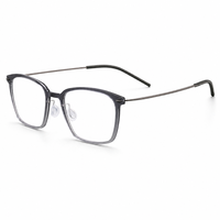 Monture de lunettes en titane ultralégère vintage pour hommes, lunettes de lecture avec étuis à lunettes.