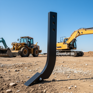 Eje Escarificador de 16 Pulgadas con 3 Orificios, Pernos de Dientes Cónicos Extraíbles, Ejes Ajustables, Accesorios para Maquinaria de Construcción - Product Image 2