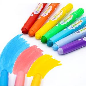 Pasteles al Óleo Lavables Tipo Rotatorio, 12 Colores, Crayones Suaves para Dibujar, Mezclar, Sobreponer, Sombrear, Materiales <span class=keywords><strong>de</strong></span> Arte para Artistas y Principiantes - Product Image 3