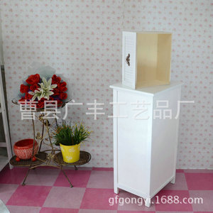 Mesitas de noche blancas de estilo europeo con cajones, mesita de noche con almacenamiento, muebles de dormitorio - Product Image 3