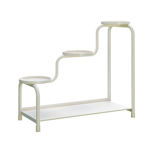 Estante de Almacenamiento de Escritorio Rectangular de 2 Niveles, Blanco, Tipo Vertical, Organizador de Oficina, Estante de Exhibición para Figuras - Product Image 5