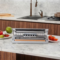 Machine de mise sous vide miniature pour la cuisine, alimentée par USB, en plastique, avec protection contre la surchauffe, garde les aliments frais et est facile à utiliser