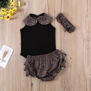 Negro <span class=keywords><strong>Ha</strong></span> Yi Casual verano transpirable estampado de leopardo tejido Digital impreso A-line traje de manga corta precio de fábrica Venta Directa - Product Image 4