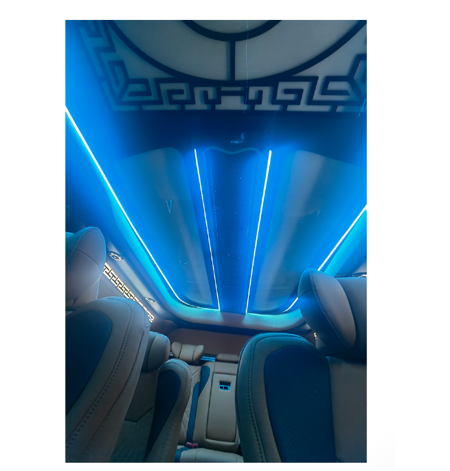 Mercedes-Benz W447 V-Class Vito Interior Ambient Lights - Customizable LED Atmosphere Lamp | Juzheng