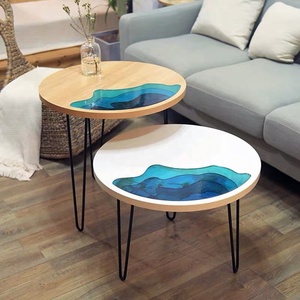 Chân Đồ Nội Thất Bằng Kẹp Tóc Chrome Chân Bàn Kim Loại Khung Bàn Cà Phê Bàn Cà Phê Acrylic - Product Image 5