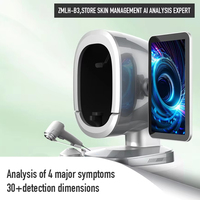 Analyseur de peau 3D portable IA 2026, miroir scanner facial, appareil photo de peau portable, écran 15,6 pouces, compatible IT/US, usage commercial