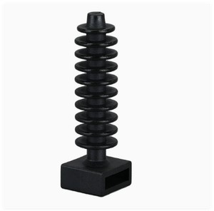 Attache-câble industrielle autobloquante en nylon de type vis, longueur 550 mm, largeur 3,6 mm - Product Image 1