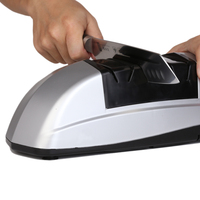 TAISUN SZ1804M Affûteur de couteaux électrique multifonctionnel en diamant, machine à affûter les couteaux en acier de 360 à 1000 grains, professionnel, automatique, pour la cuisine