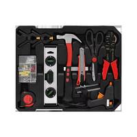 Ensemble d'outils professionnels Steeltreks 187 pièces en chrome vanadium avec levier à roue, finition miroir mate, en coffret aluminium, fabrication allemande
