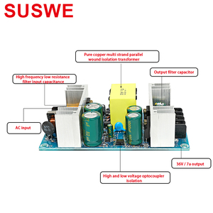 AC DC Open Frame 36V 7A 250W High Voltage Single Output CCTV <strong>Power</strong> <strong>Module</strong> Board Circuit Switching <strong>Power</strong> <strong>Supply</strong> 110-220V Input - Product Image 2