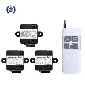 뜨거운 판매 3 방향 빛 로드 제어 스위치 와 원격 제어 무선 스위치 조명 용 433MHz RF 스위치