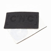 En gros Personnalisé 3D Lettres Nom Logo TPU En Relief Fer sur Patchs pour Vêtements