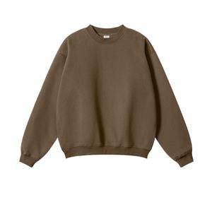 TKAN535D Sweat à capuche surdimensionné de luxe pour homme en molleton français 100% coton personnalisé, épaules tombantes, anti-froissement, hiver, XXS, 500 g/m² - Product Image 2
