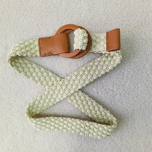 <span class=keywords><strong>Cintura</strong></span> in cotone intrecciato da <span class=keywords><strong>donna</strong></span> all'ingrosso per fabbriche, con fibbia rotonda, <span class=keywords><strong>cintura</strong></span> <span class=keywords><strong>beige</strong></span> intrecciata alla moda con fibbia ad ardiglione in lega - Product Image 6