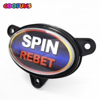 Boutons Y Ball Y, Boutons ovales rotatifs, Bouton poussoir Ballly Wave Pro pour machines de jeux vidéo Fire Link