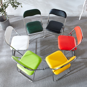 4.49 $ Promotion Offre Spéciale mobilier de bureau pour réunion en plein air événements PVC bon marché <span class=keywords><strong>chaise</strong></span> pliante d'hôtel - Product Image 6