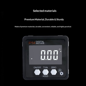 4*90 Mini Electronic Digital Magnetic Inclinometer Box Small Slope <b>Spirit</b> Level - Product Image 4