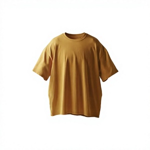 Camiseta de marca de algodón 100% de alta calidad para hombre, transpirable, ecológica, de punto liso, fabricante OEM para poliéster/algodón a granel - Product Image 1